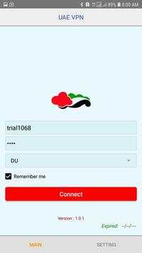 UAE VPN screenshot 3