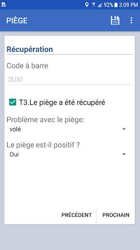 Epi Info™ Surveillance de vecteur screenshot 4