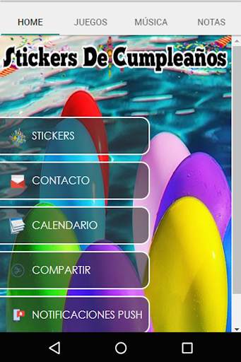 Stickers de cumpleaños para fotos screenshot 1