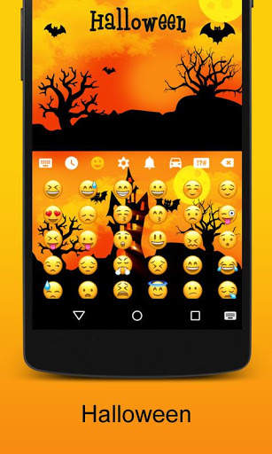 Halloween Live Keyboard Theme screenshot 4