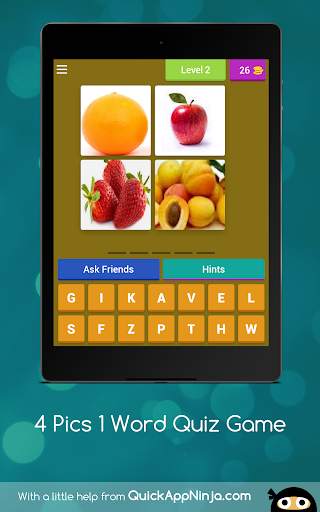 4 Pics 1 Word Quiz Game 2020 screenshot 17