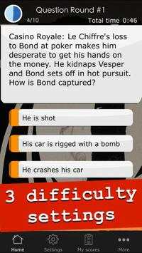Quiz App for James Bond 007 screenshot 8