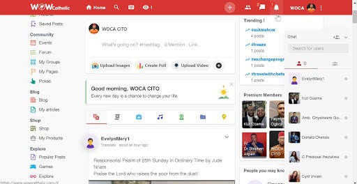 WOWCatholic - Social Network screenshot 10