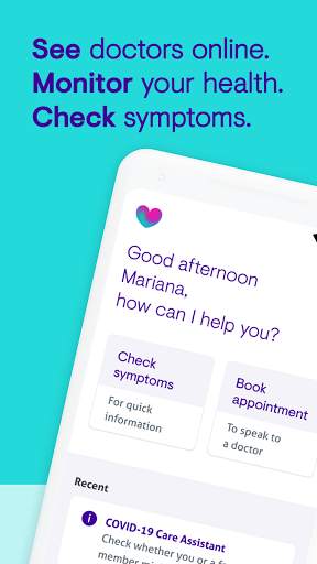 Babylon - Virtual Doctor and Healthcheck App screenshot 1