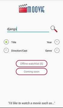 Moovie Lite Assistant screenshot 1