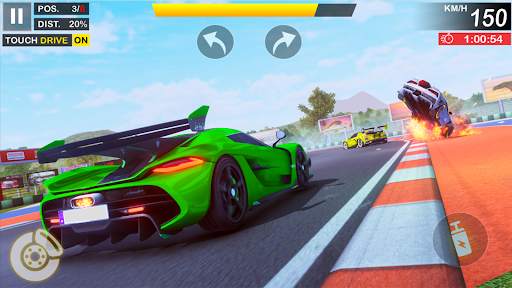 Réal rue Voiture Courses Jeu screenshot 5