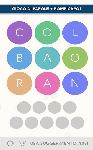 WordBubbles screenshot 1