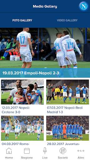 SSC Napoli Official App 5 تصوير الشاشة