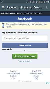 Facebook Tigo screenshot 3
