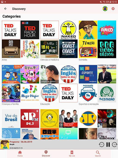 Podcasts app myTuner - Podcast em Português screenshot 11