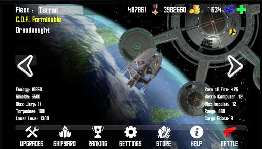 ✦ STELLAR TREK - Space Combat Sim screenshot 1