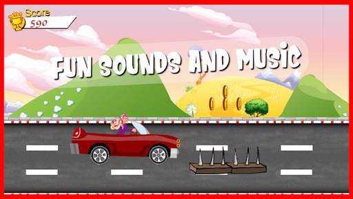 Traffic Car Racing : Girl Game screenshot 3