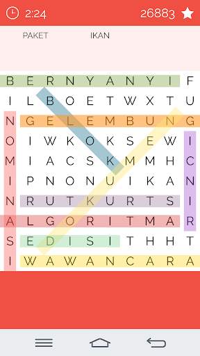 Word Search Indonesian screenshot 3