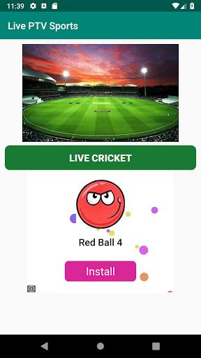Live PTV Sports Cricket Matches screenshot 1
