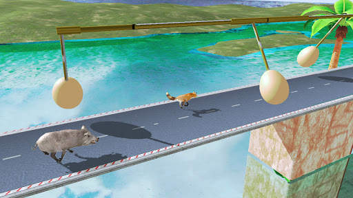 Animals Fun Race 3D screenshot 1
