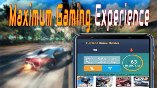 Game Booster 5x|| FPS, Lag Fixer & Bug Performance screenshot 1