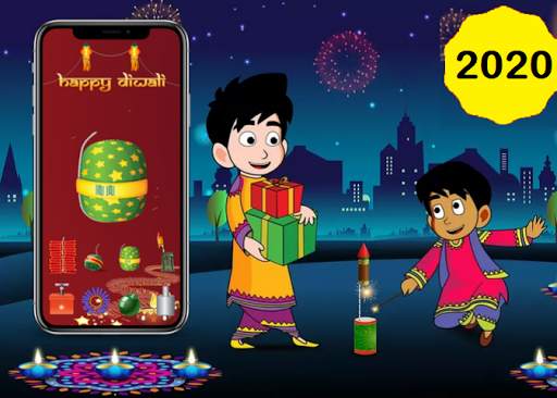 Diwali Firecrackers Simulator - Diwali Wala Game screenshot 1