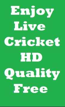 Cricket Live TV Channels Streaming Guide - HD Free screenshot 1