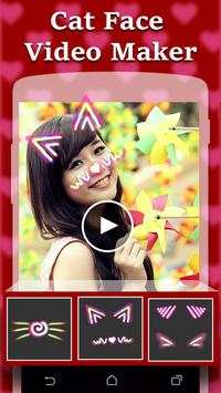 Cat Face Video Maker screenshot 2
