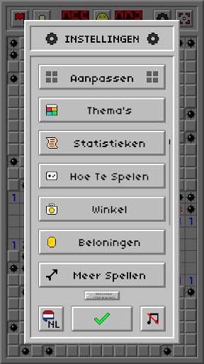 Mijnenveger Klassiek: Retro screenshot 3