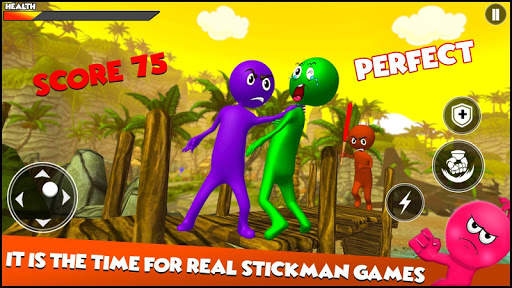 Beast Fighting 2020: SuperHero Stickman Wrestling screenshot 3