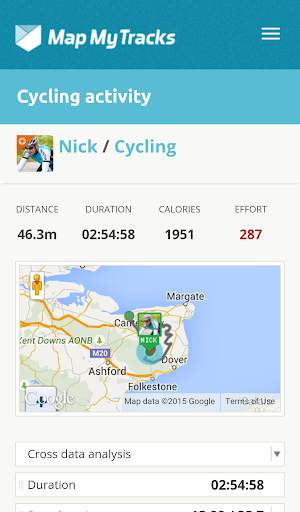 Map My Tracks Endurance screenshot 6