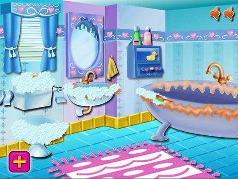Super Girl Bathroom Clean Up screenshot 2