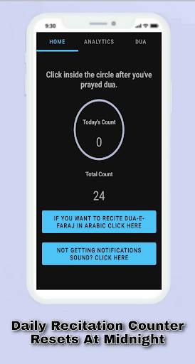 Dua-e-Faraj Reminder App screenshot 5