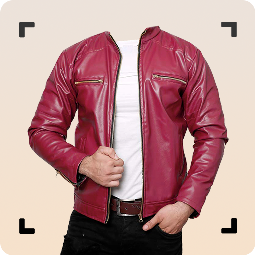 Man Jacket Photo Suit: Winter, Leather icon