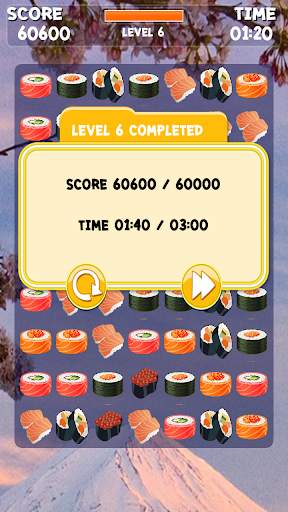 Sushi Match 3 Game screenshot 5