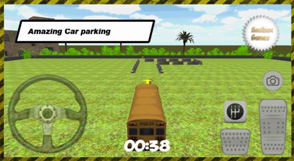 Real School Bus Parking screenshot 1