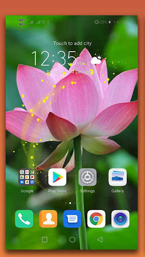 Lotus Live Wallpaper screenshot 1