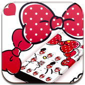 Cute Kitty Bowknot Theme иконка
