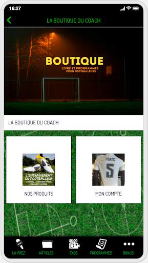 L'Entrainement du Footballeur screenshot 4