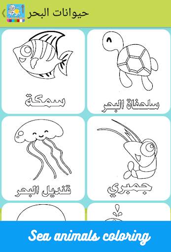Coloring & Learn arabic kids screenshot 7
