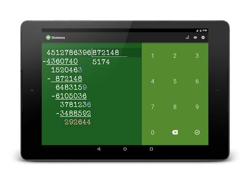 Divisions Calculator screenshot 5