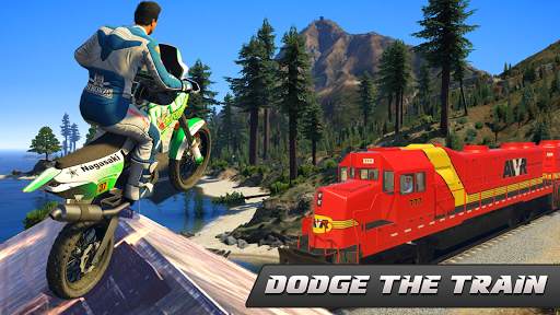 EZ Drive - Train Racer - Train Surfer, Bike Race screenshot 7