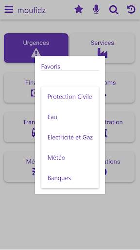 moufidz - contacts utiles screenshot 3
