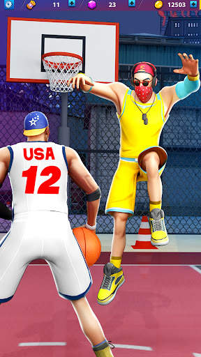 Basketball Game Dunk n Hoop screenshot 1