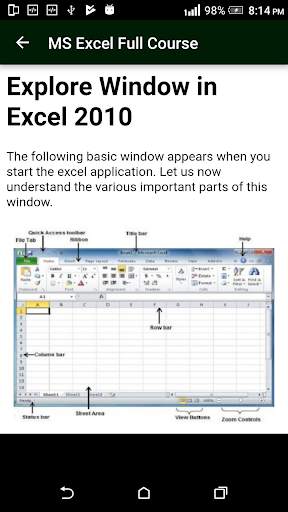 Learn MS Excel (Basic & Advance Course) скриншот 2