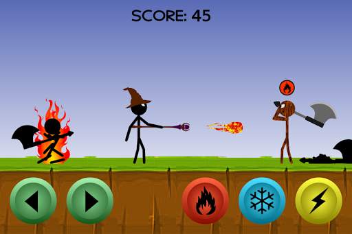 Stickman Wizard screenshot 1