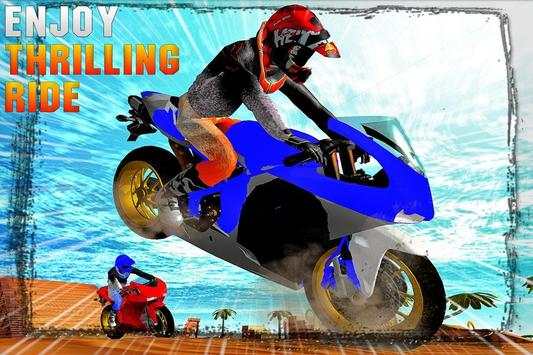 Balap Sepeda Moto Rider Stunts screenshot 2