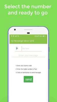 Go Messenger - direct send screenshot 2