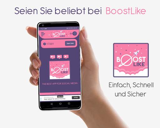 BoostLike screenshot 1