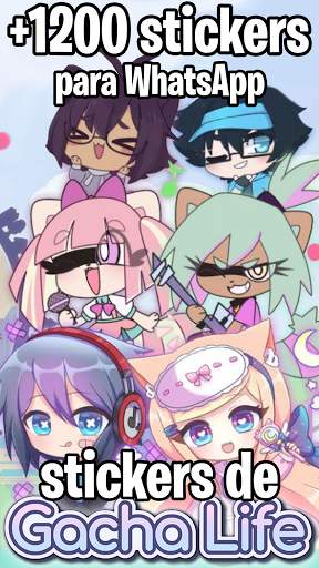 🦄 Stickers de Gacha Life para WhatsApp screenshot 1