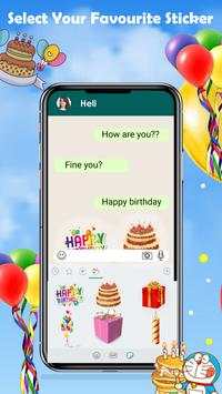Birthday stickers For WhatsApp - WAStickerApps screenshot 2