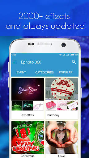 Ephoto 360 - Photo Effects screenshot 1
