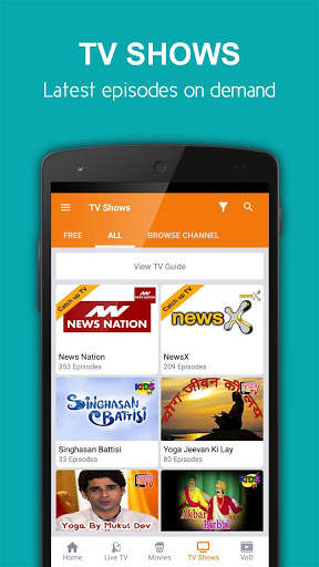 nexGTv SD Live TV on Mobile screenshot 18