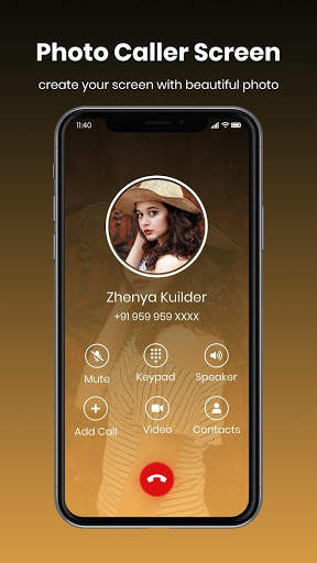 Photo Caller Screen : My Photo Phone Dialer screenshot 4