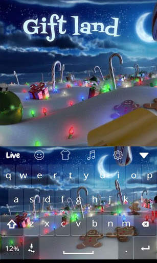Gift Land Cristmas Live Theme screenshot 1